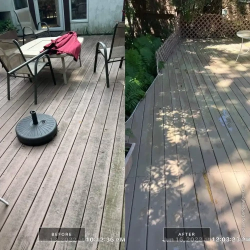 Deck Cleaning Service 
